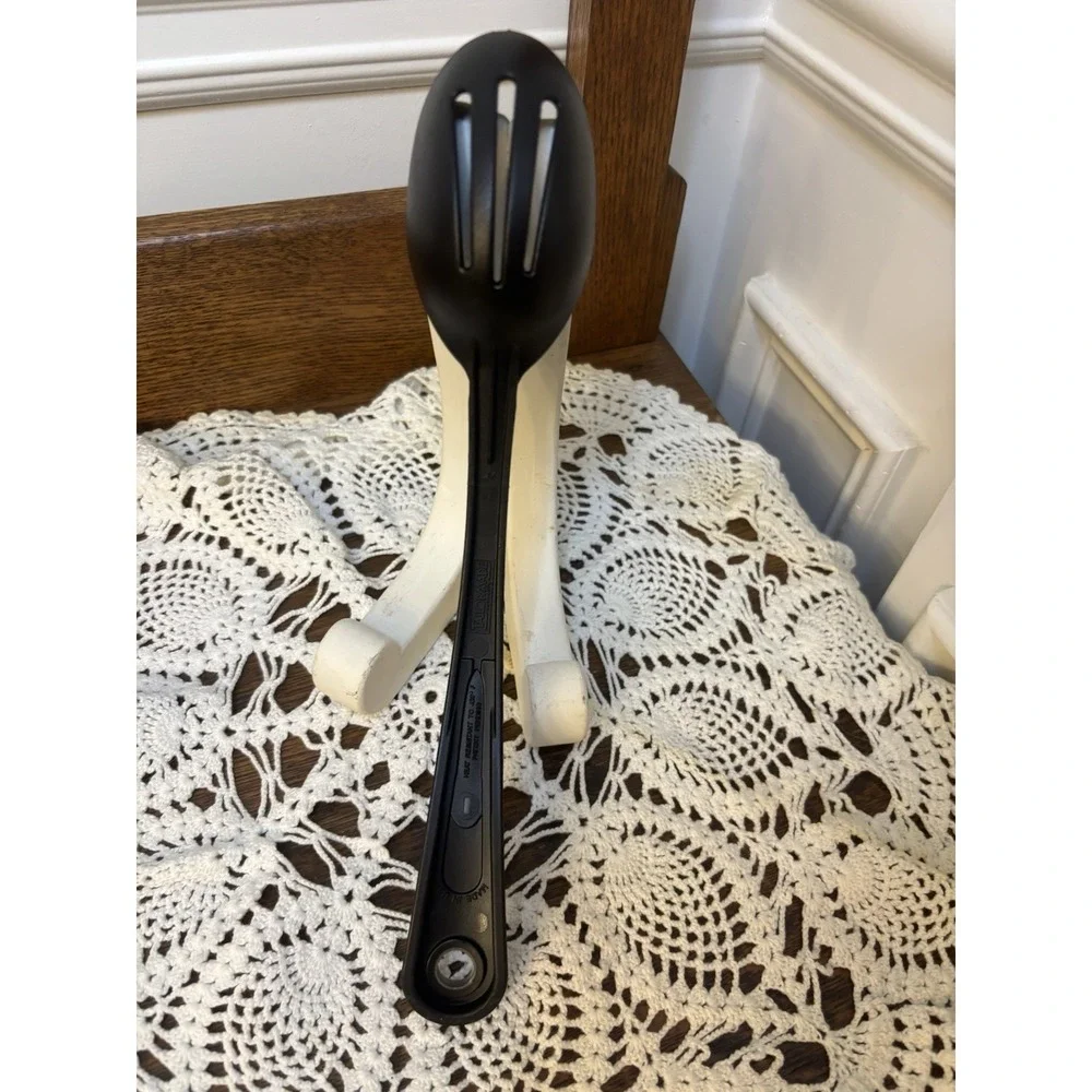 Tailor Made Products Vintage Nylon Kitchen Utensil‎ Serving Spoon Black USA